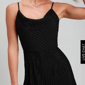 SOLD. NWOT Black Wide Leg Lulus jumpsuit